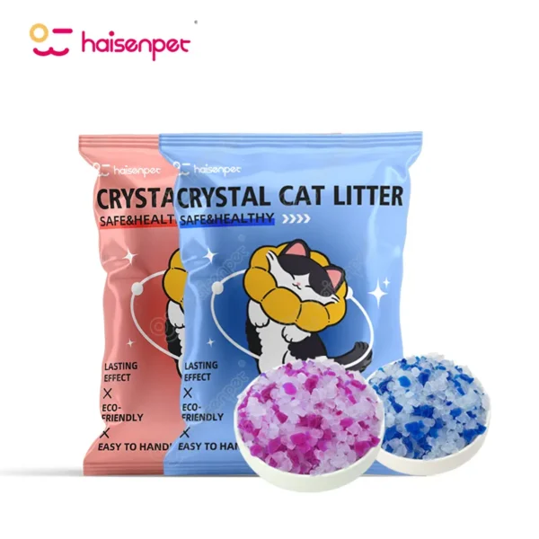 OEM Crystal Cat Litter Manufacturer Silica Gel Cat Litter